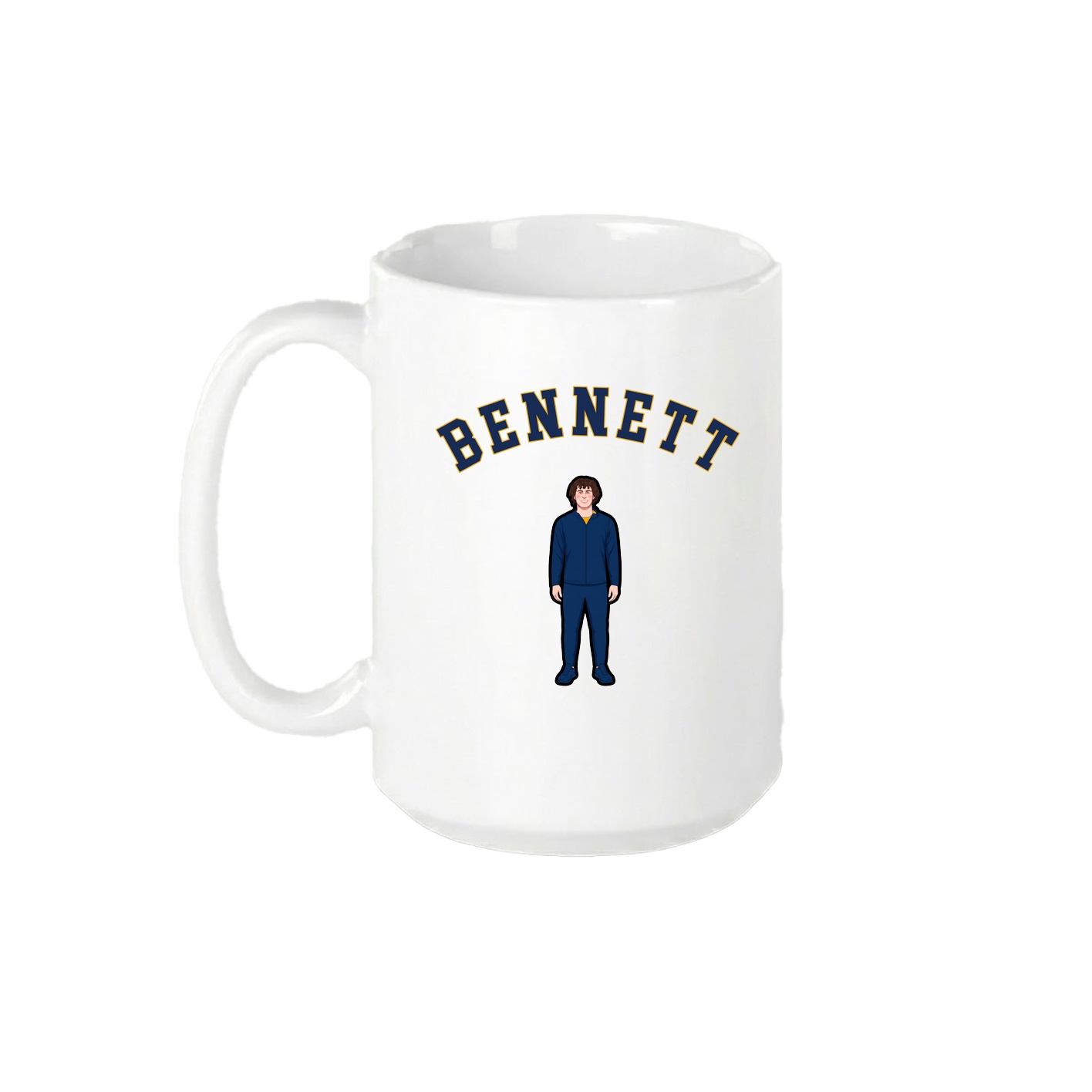 15oz Coffee Mug — Shirsey Arch in White