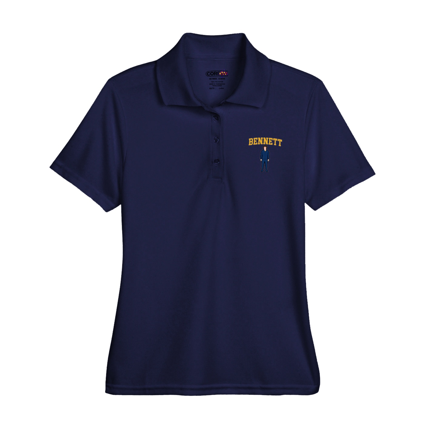 Womens Performance Polo — Shirsey in Navy