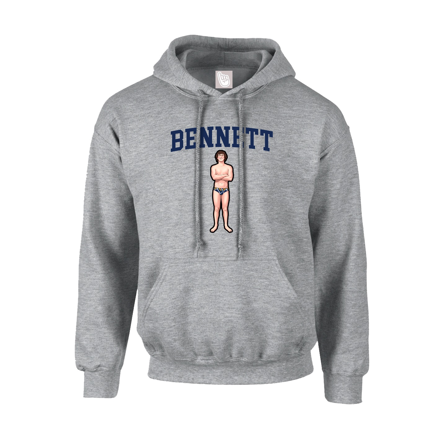 Hoodie — Shirsey in Grey