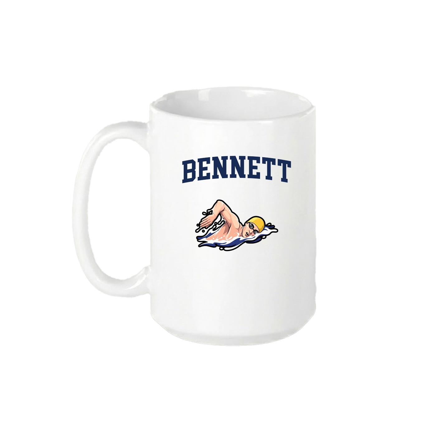 15oz Coffee Mug — Shirsey in White