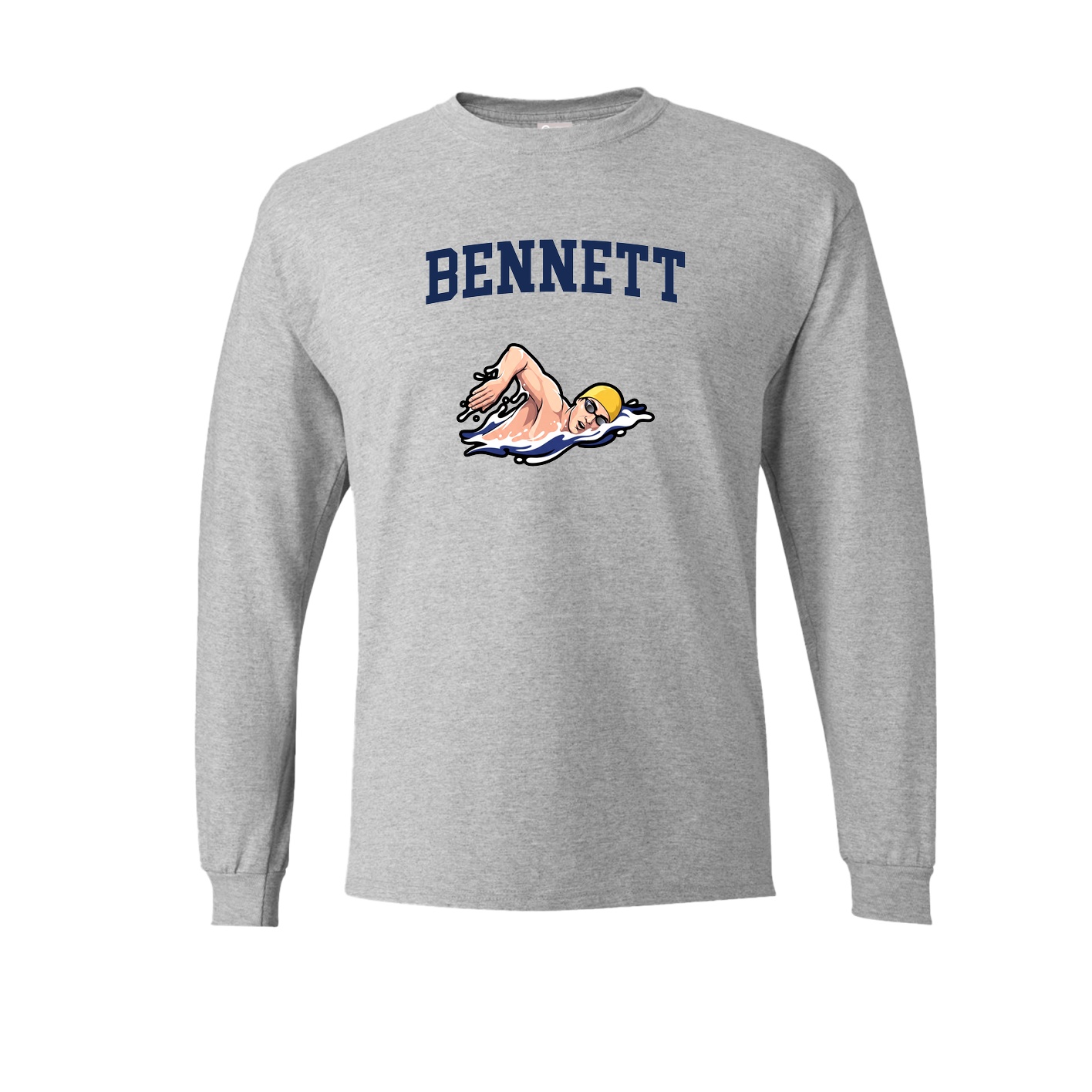 Long Sleeve Tee — Shirsey in Grey
