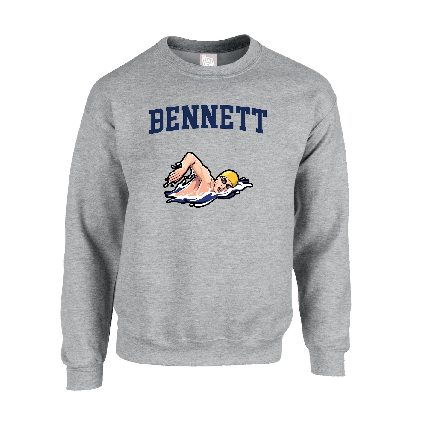 Fleece Crew — Shirsey in Grey