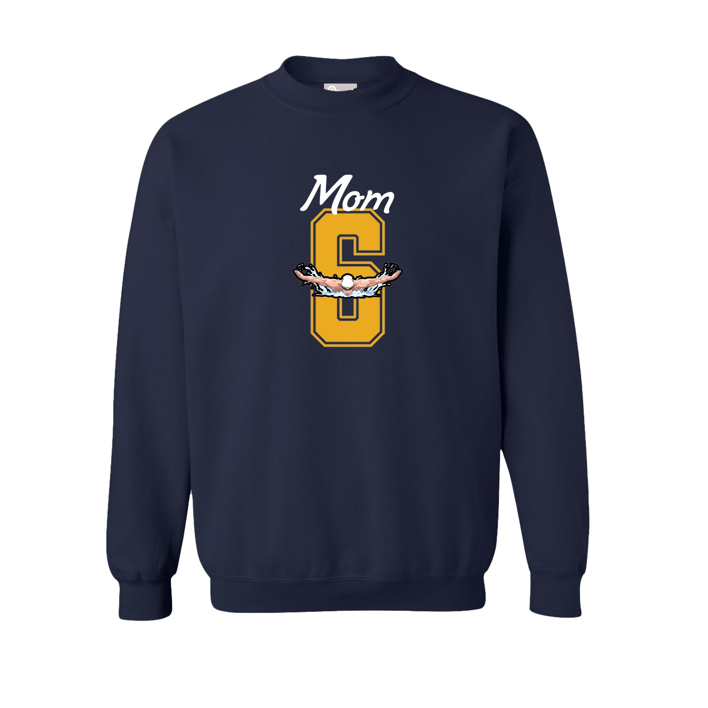 Fleece Crew — Mothers Day Shirsey in Navy