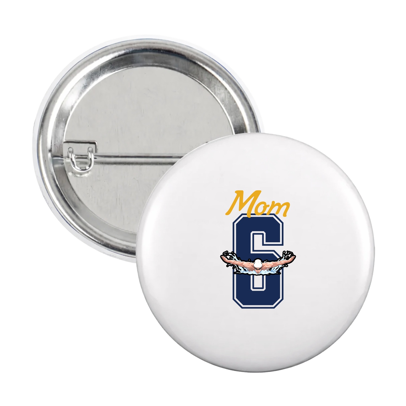 Game Day Button — Mothers Day Shirsey in White