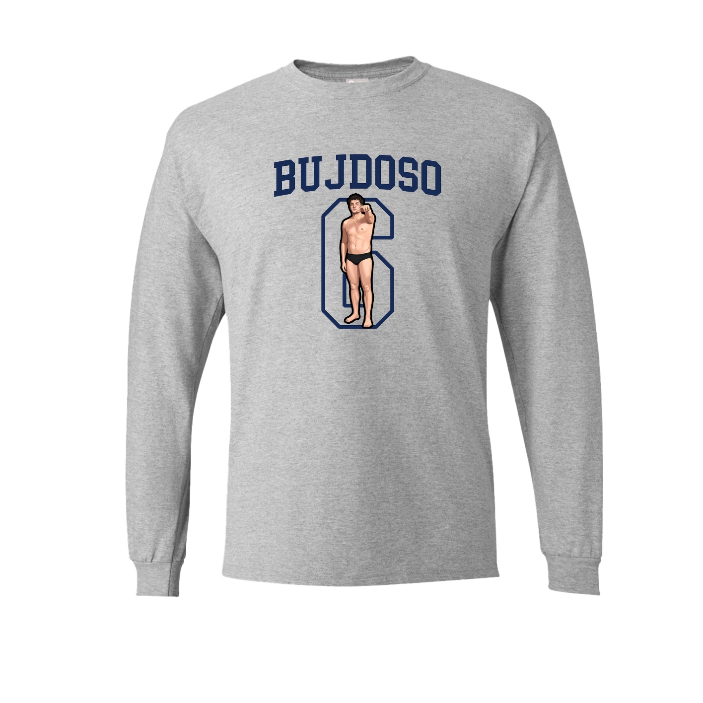 Long Sleeve Tee — Shirsey in Grey
