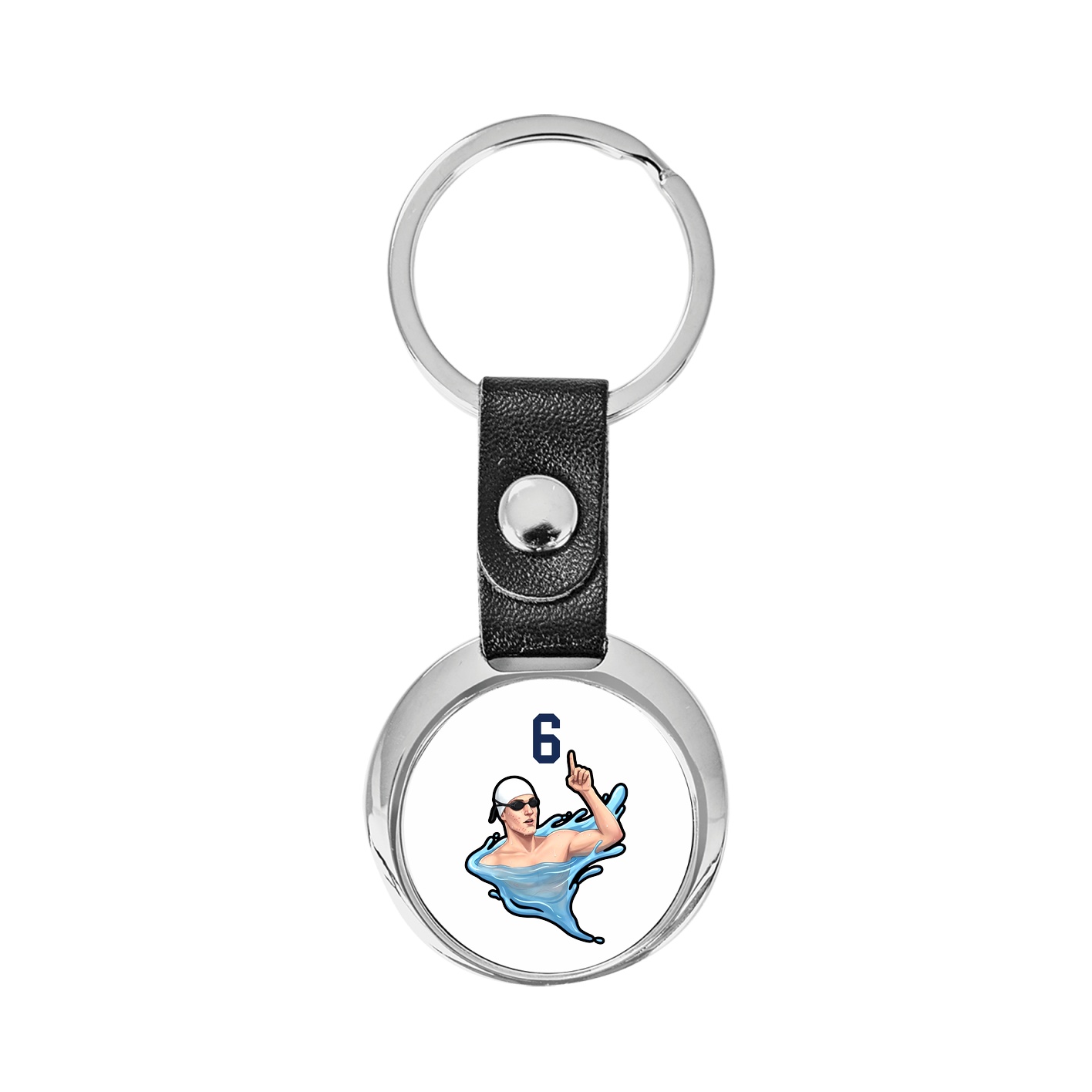 Key Chain — Number Top in Classic