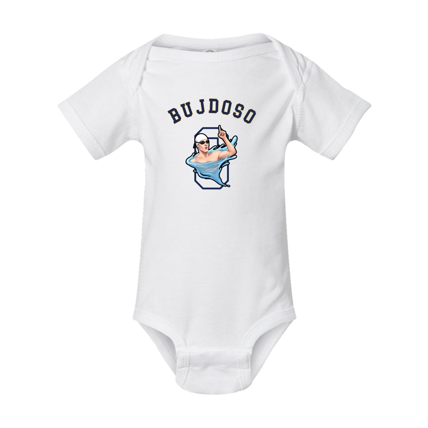Baby Onesie — Shirsey Arch in White