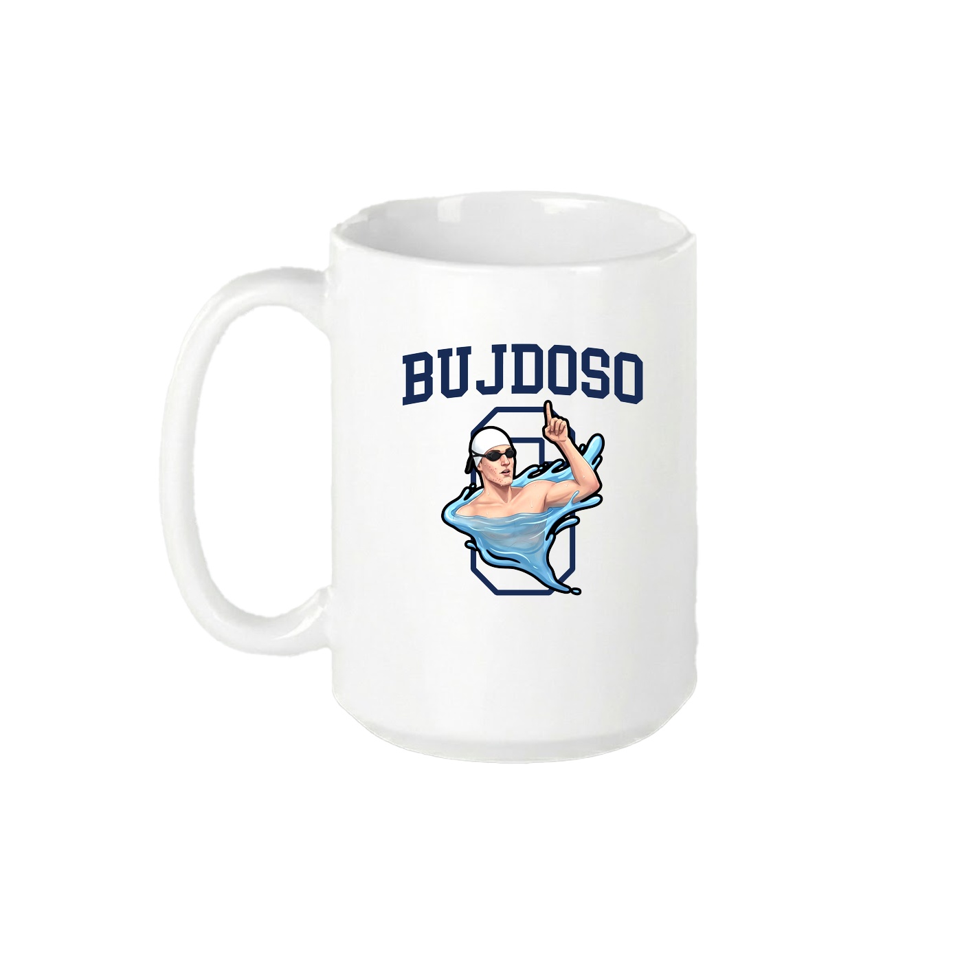 15oz Coffee Mug — Shirsey in White