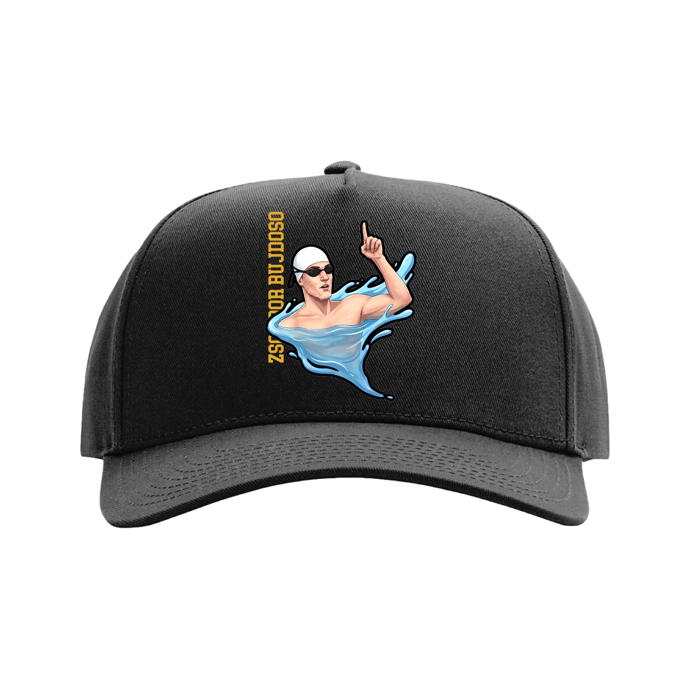 Full Fabric Five-Panel Champ Cap