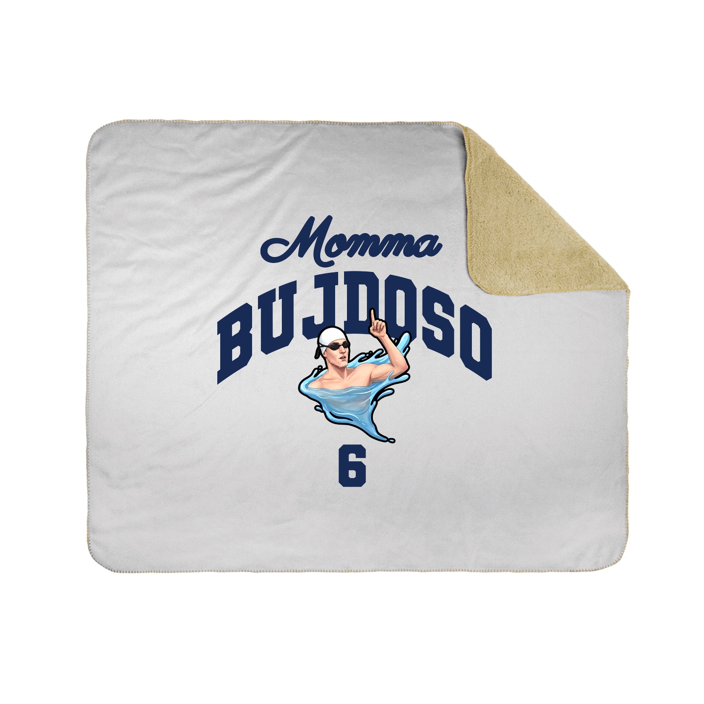Throw Blanket — Mothers Day Arch in White