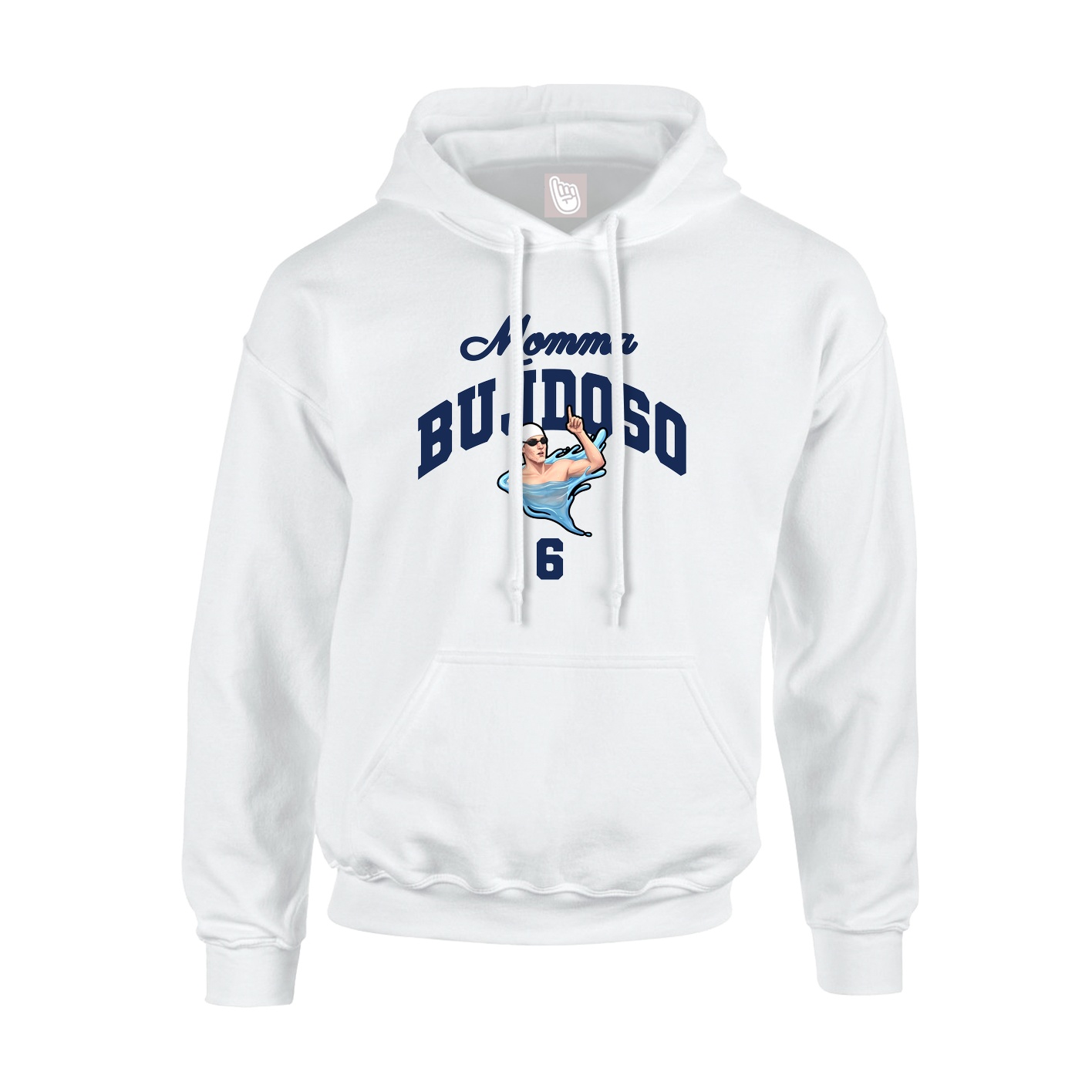 Youth Hoodie — Mothers Day Arch in White