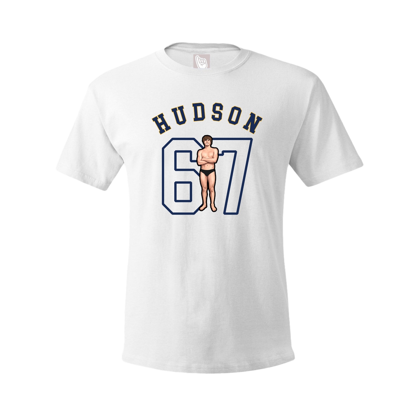 Tee — Shirsey Arch in White