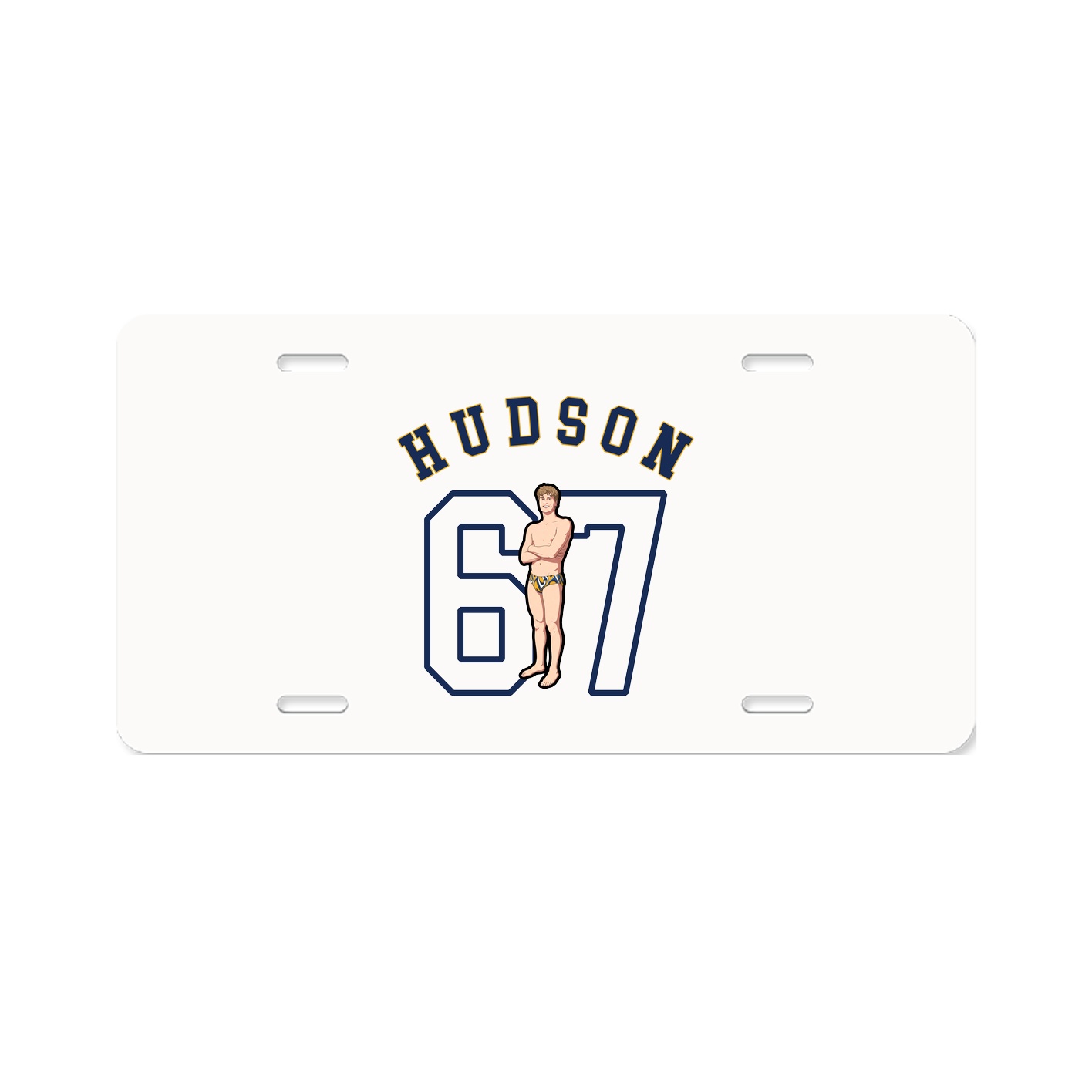 License Plate — Shirsey Arch in Classic