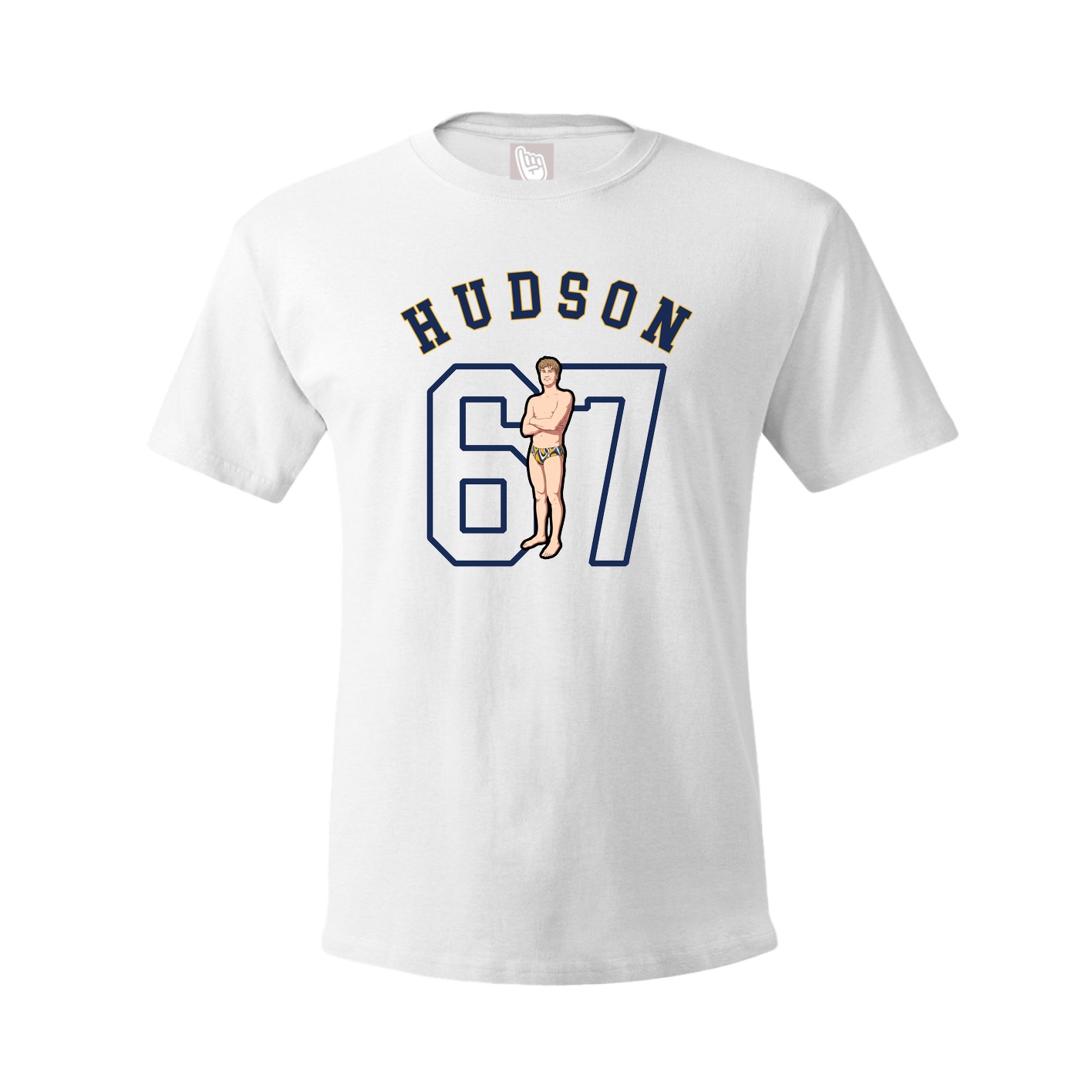 Youth Tee — Shirsey Arch in White