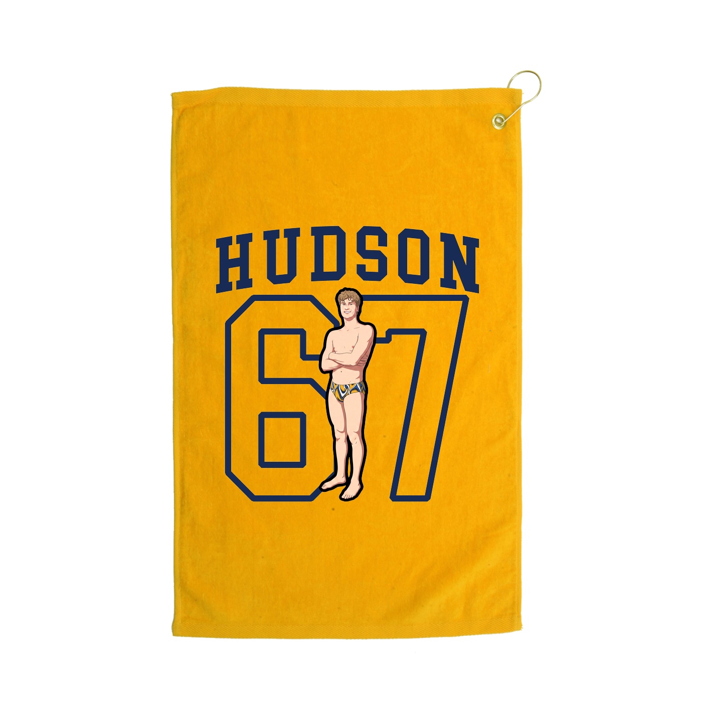 Golf Towel — Shirsey in Gold
