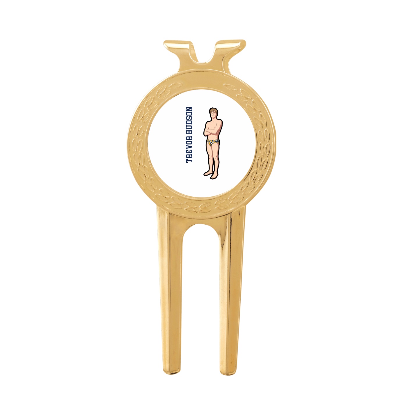 Divot Tool with Ball Marker — Name Vertical in Classic