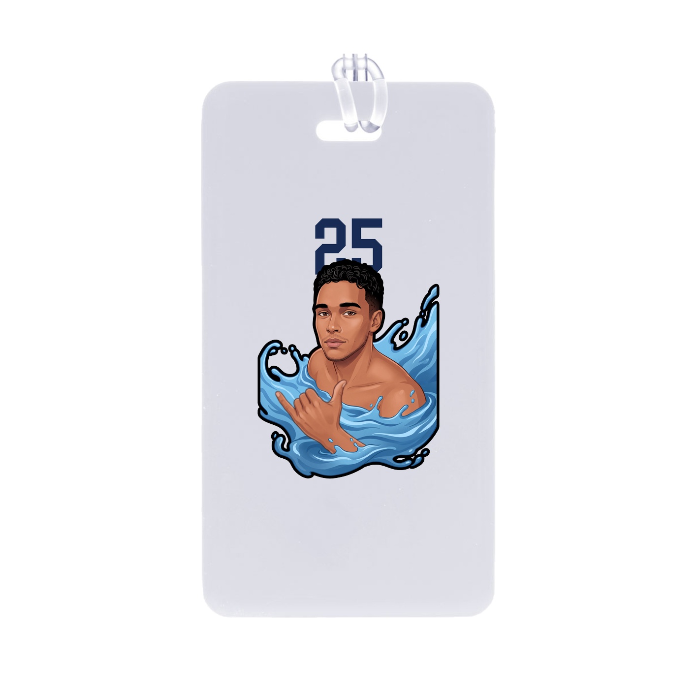 Bag Tag — Number Top in Classic