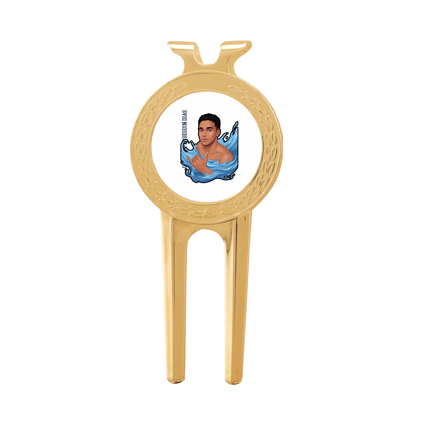 Divot Tool with Ball Marker — Name Vertical in Classic