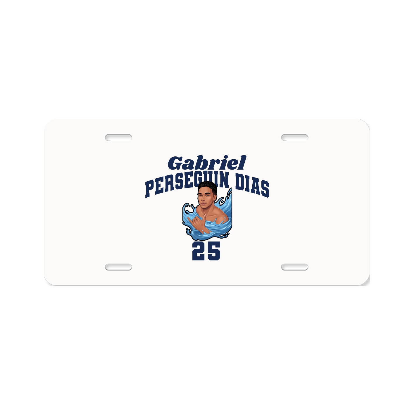 License Plate — Signature Arch in Classic