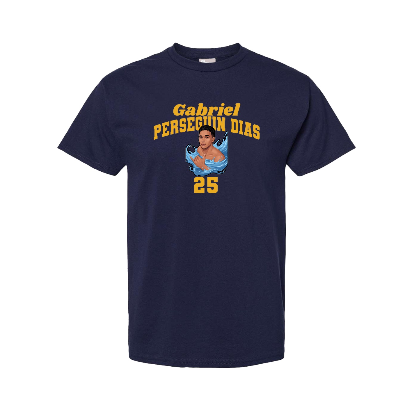 Youth Tee — Signature Arch in Navy