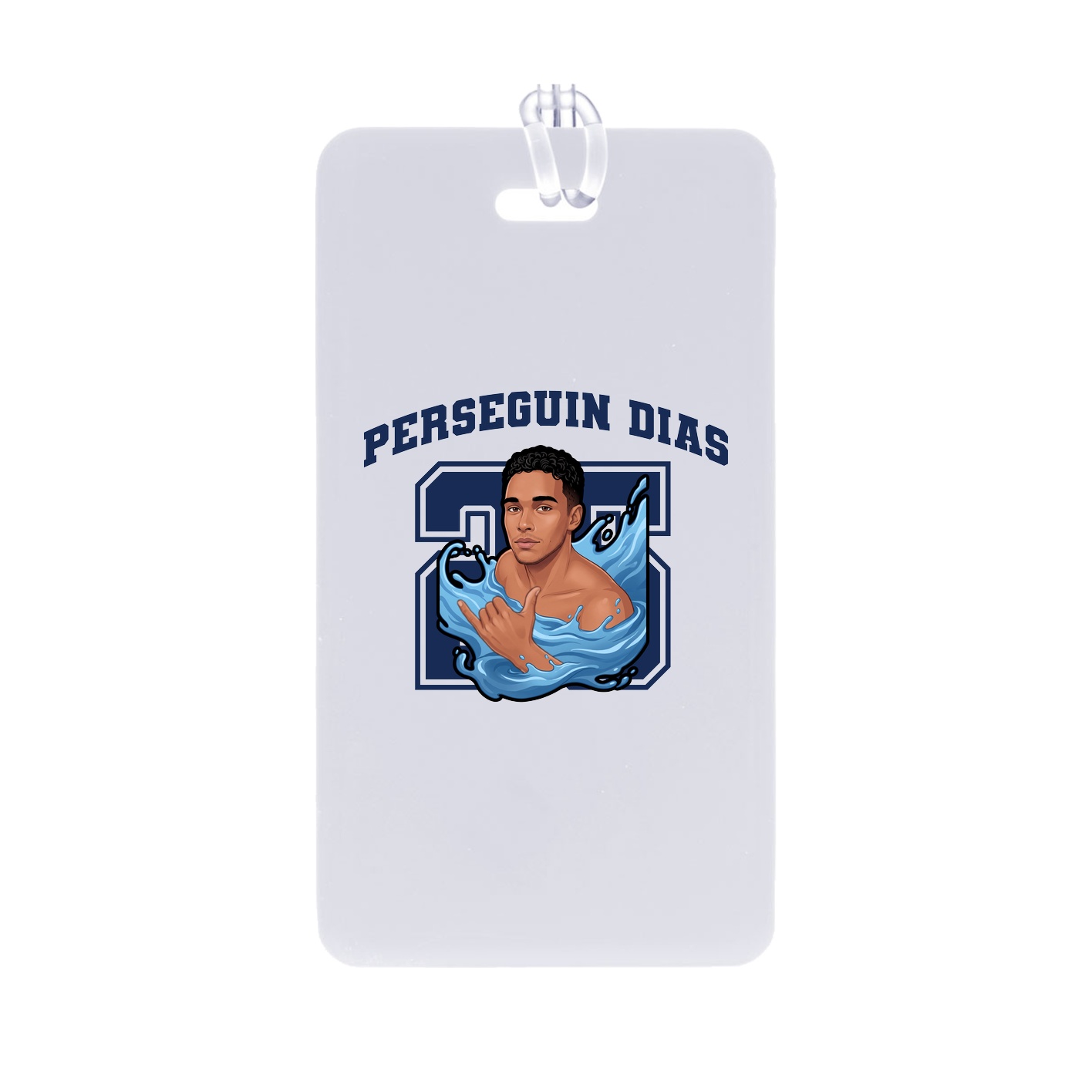 Bag Tag — Number in Classic