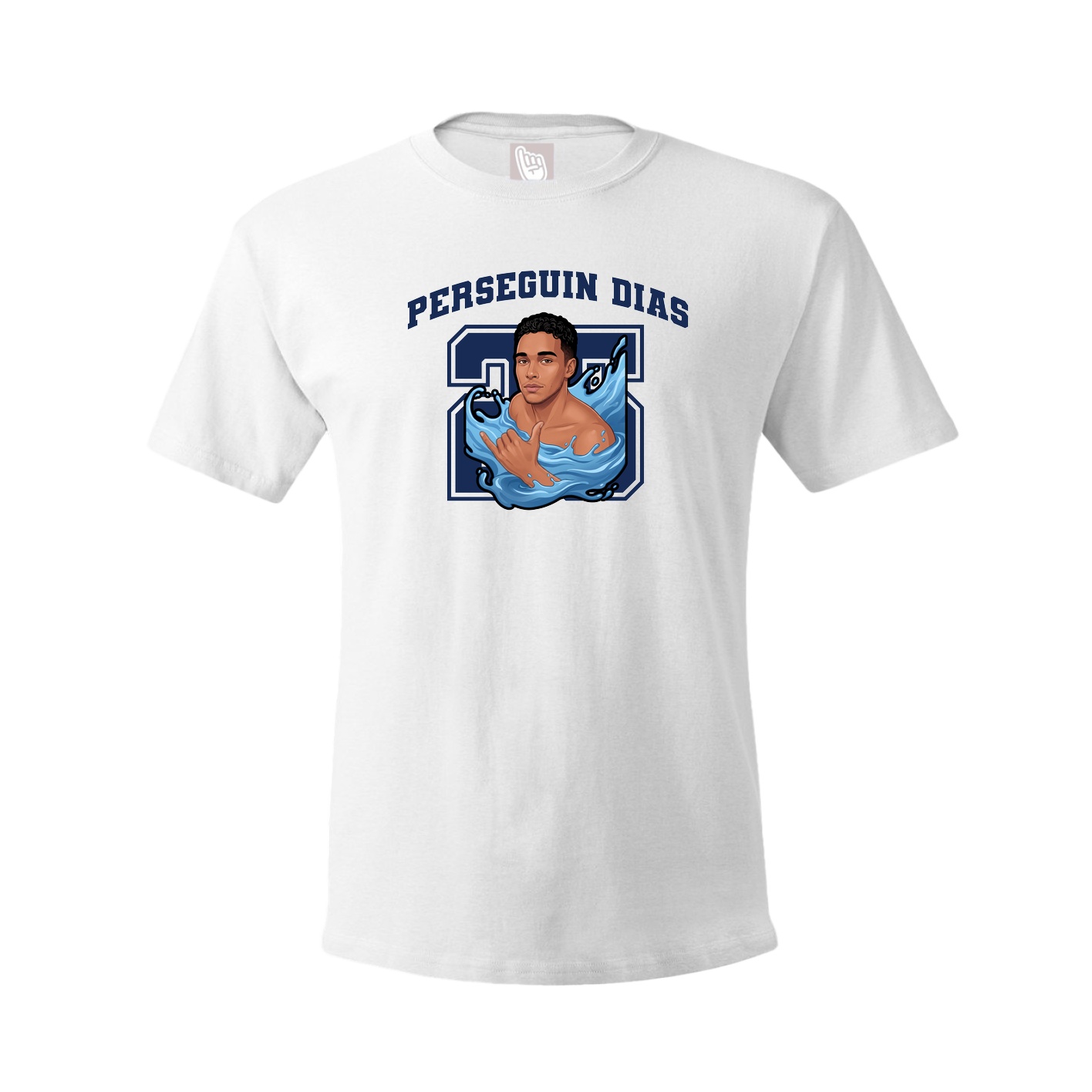 Tee — Number in White