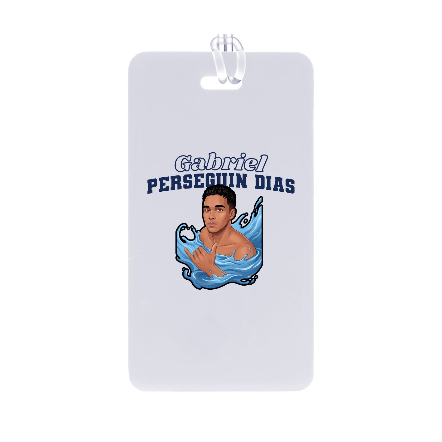 Bag Tag — Name Arch in Classic