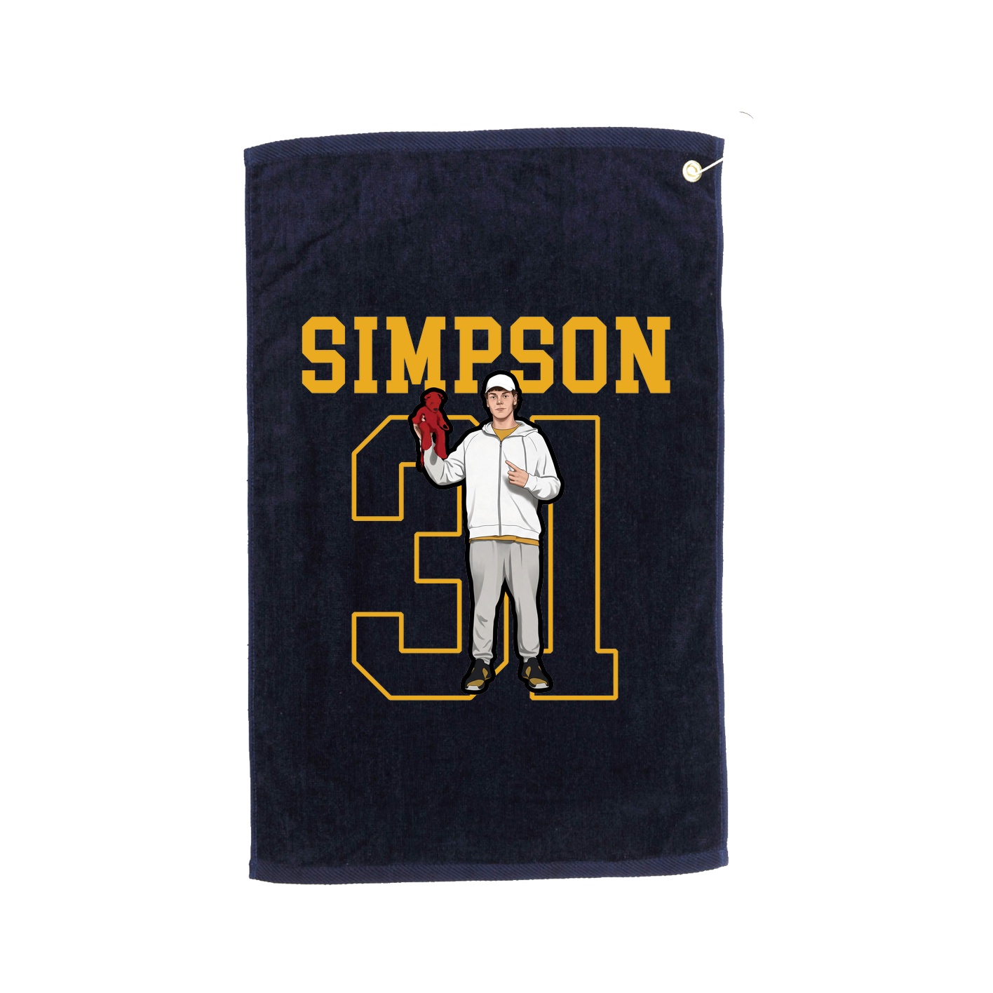 Golf Towel — Shirsey in Navy