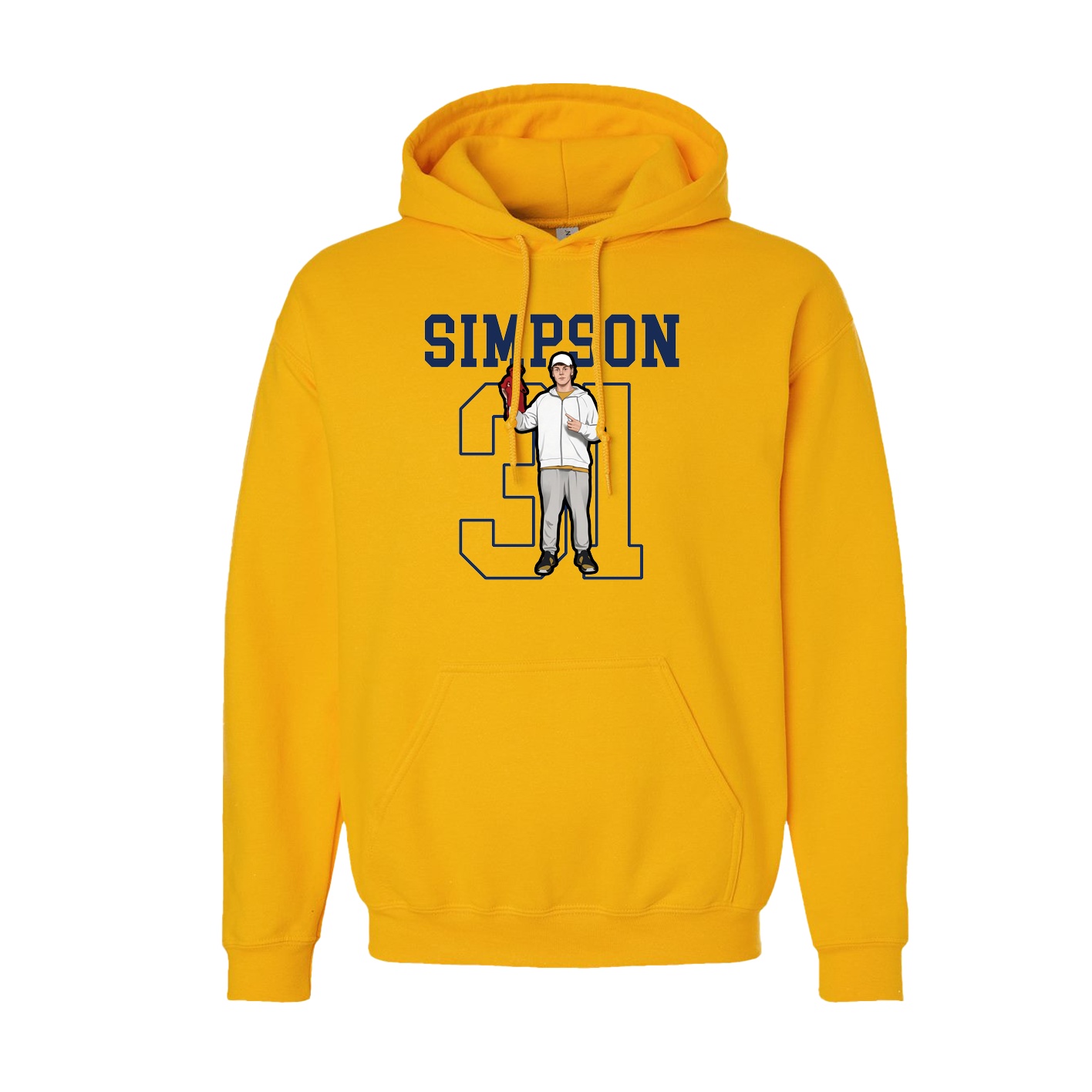 Youth Hoodie — Shirsey in Gold