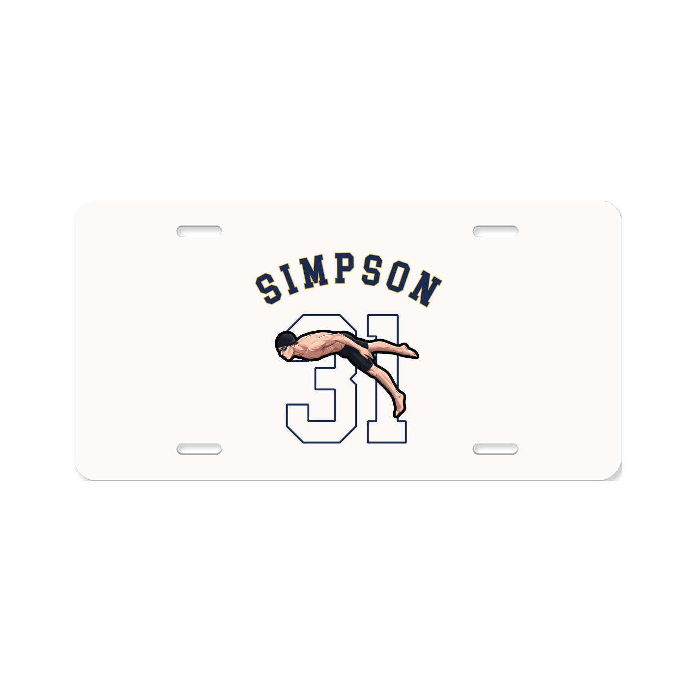 License Plate — Shirsey Arch in Classic