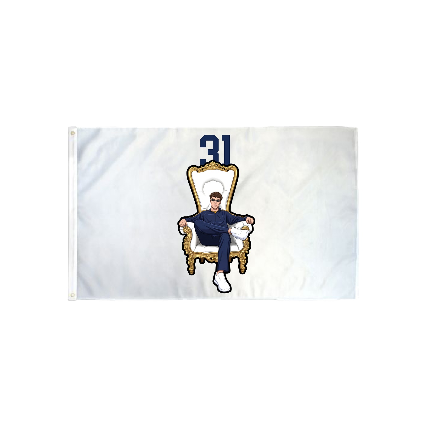3x5 Flag — Number Top in Classic