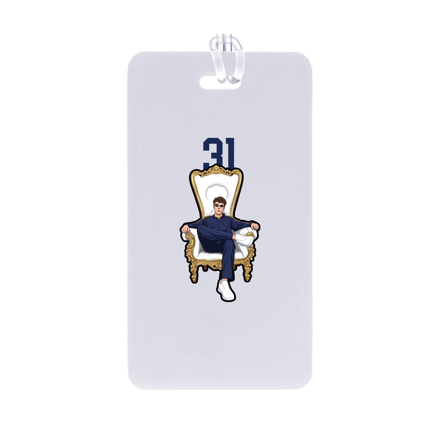 Bag Tag — Number Top in Classic