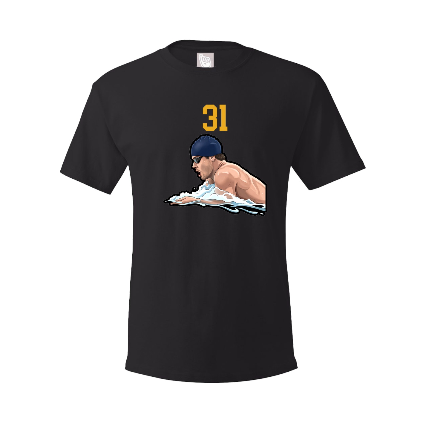 Tee — Number Top in Black