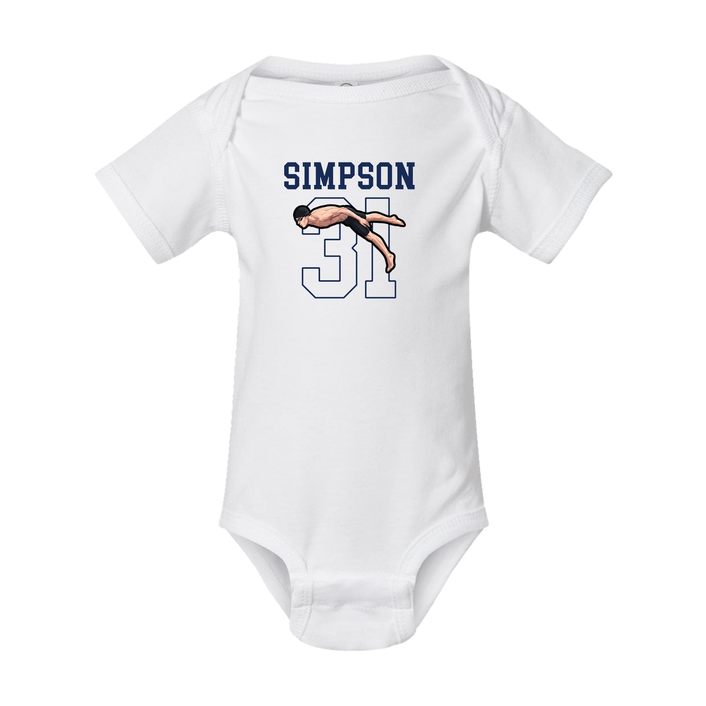 Baby Onesie — Shirsey in White