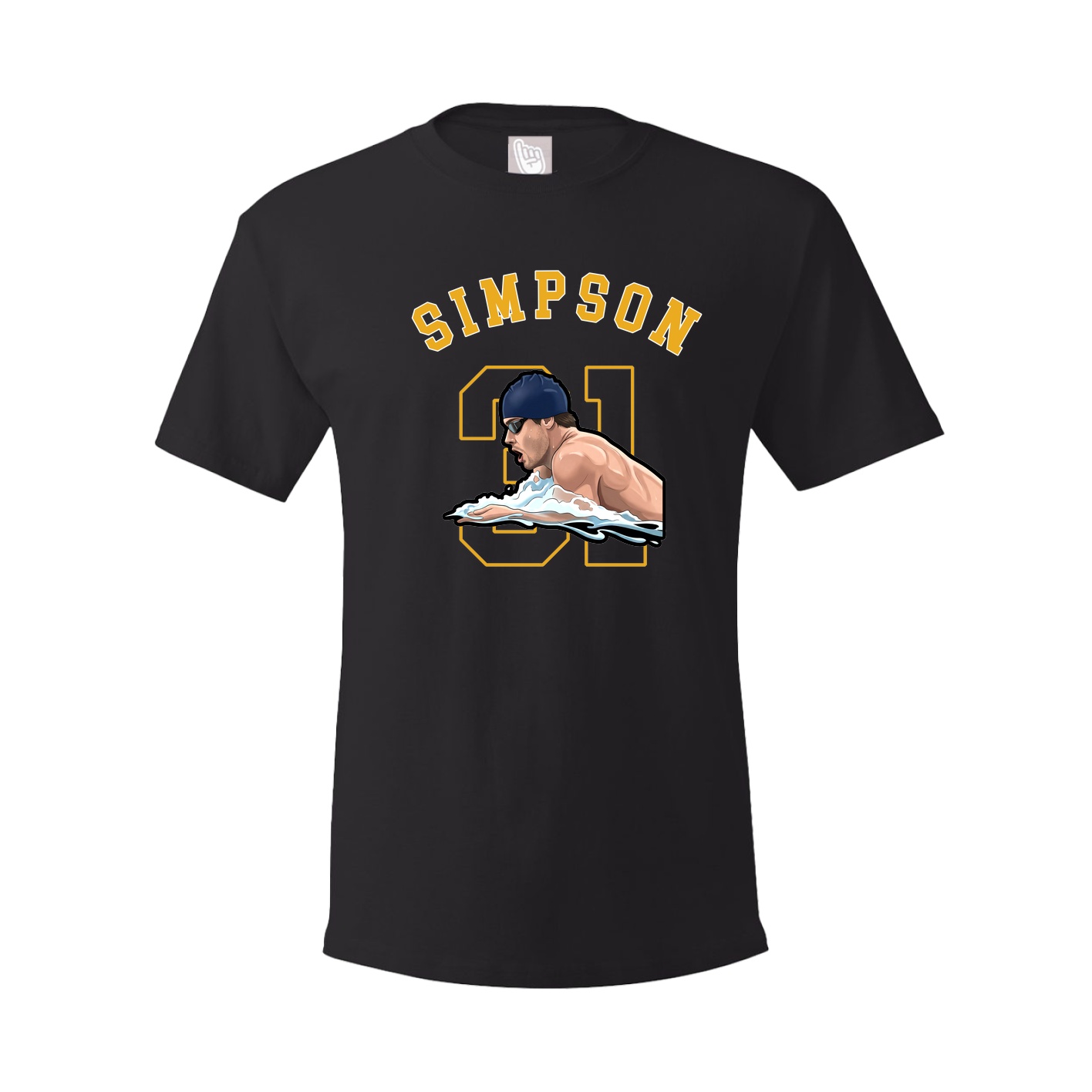 Youth Tee — Shirsey Arch in Black