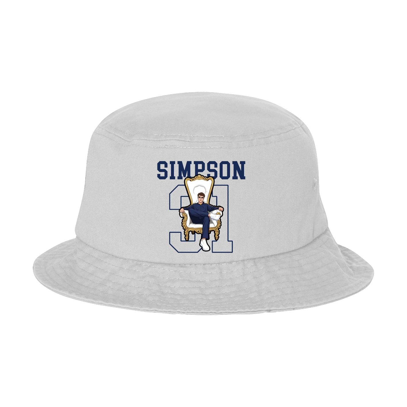 Bucket Cap — Shirsey in White