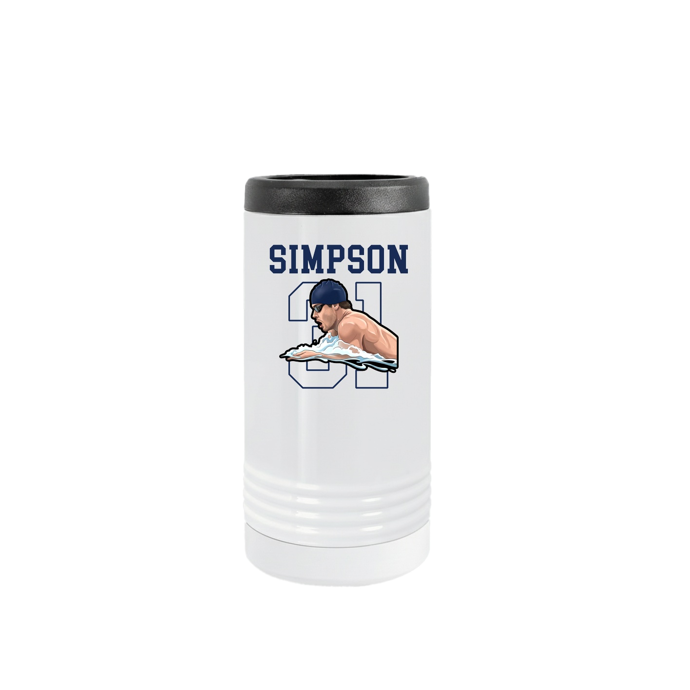 Slim Beverage Holder — Shirsey in White