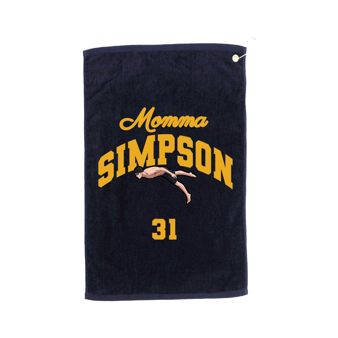Golf Towel — Mothers Day Arch in Navy
