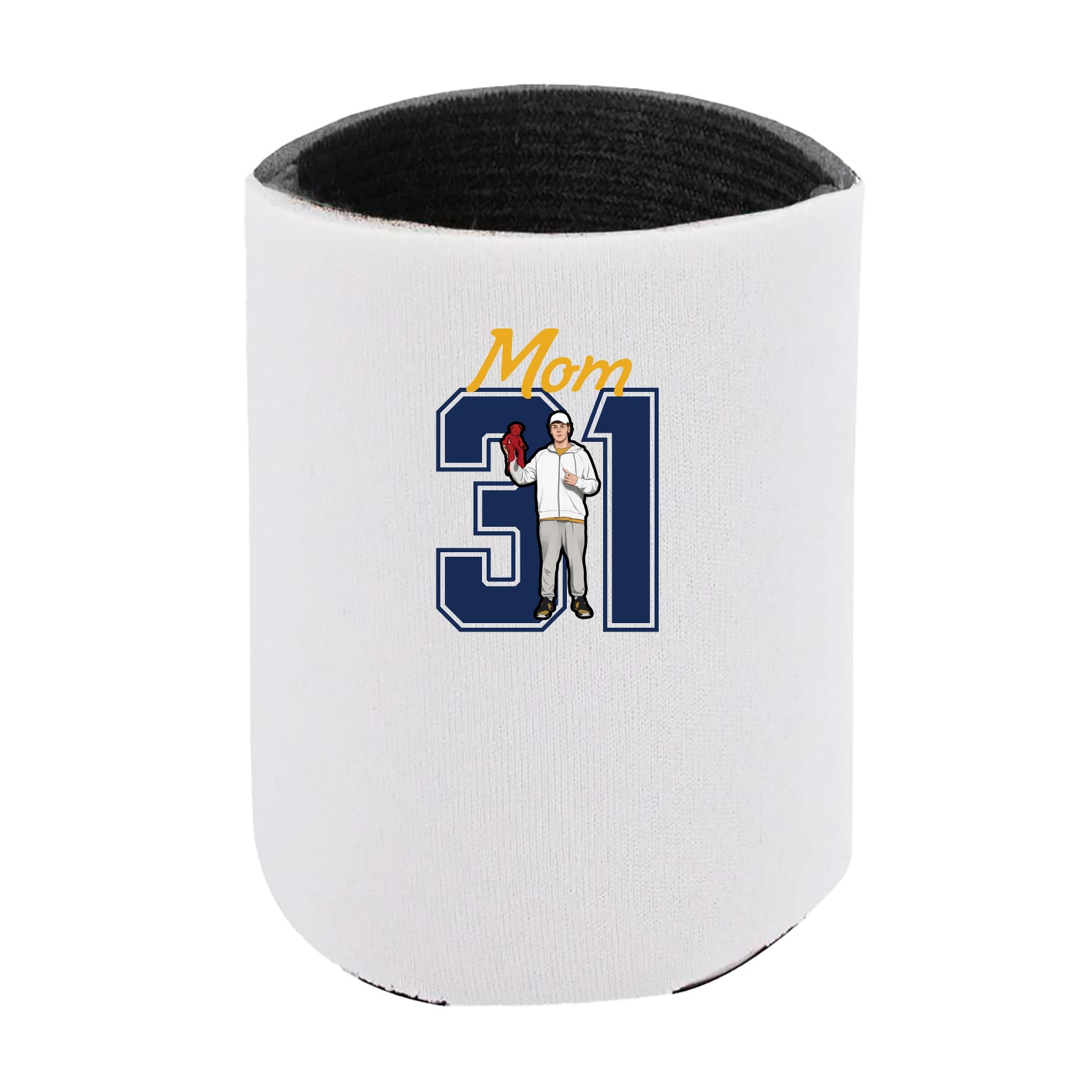 Can Holder — Mothers Day Shirsey in White
