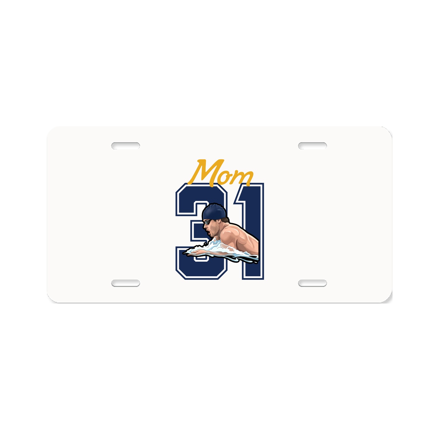 License Plate — Mothers Day Shirsey in Classic