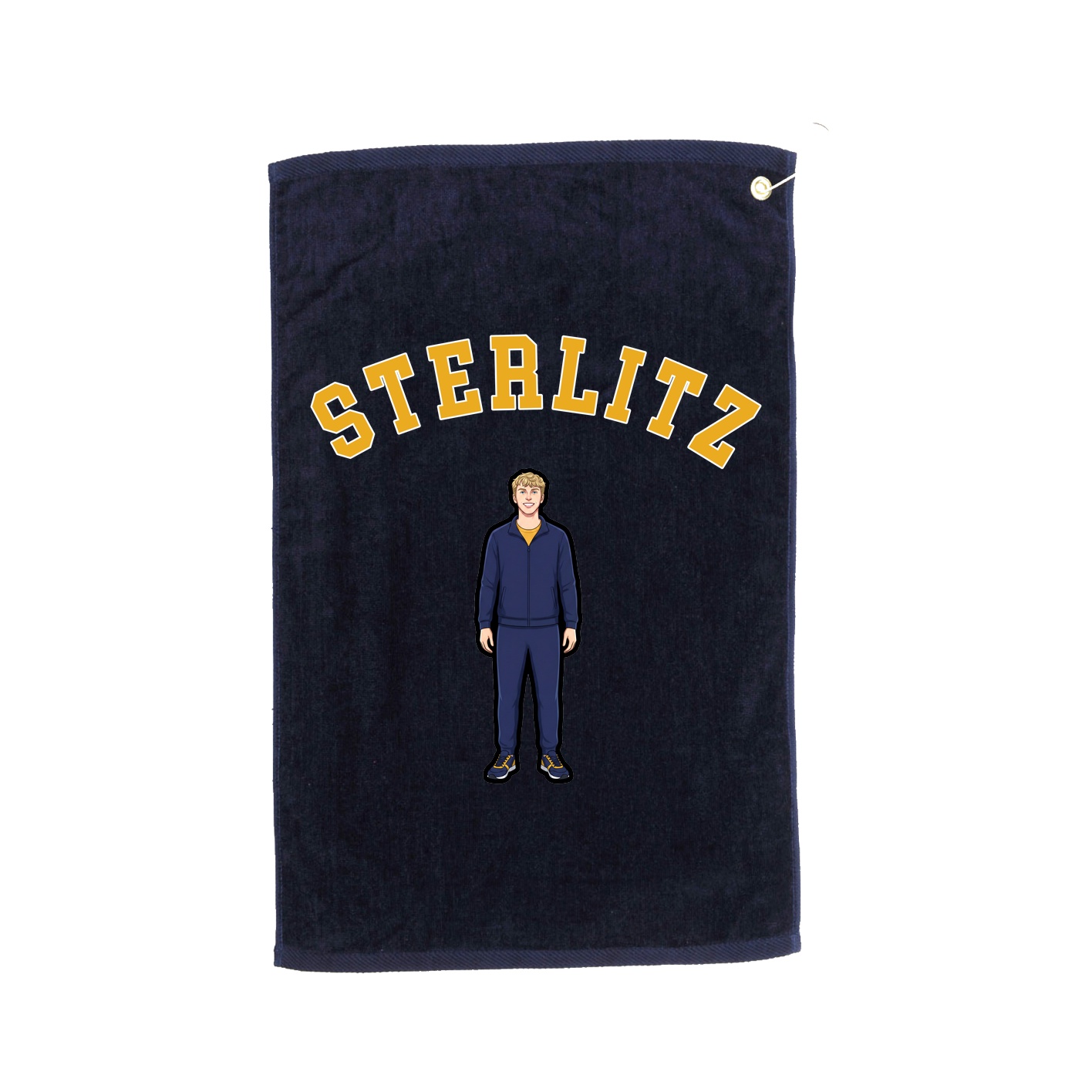 Golf Towel — Shirsey Arch in Navy