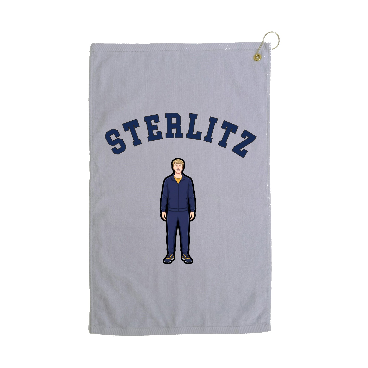 Golf Towel — Shirsey Arch in Grey