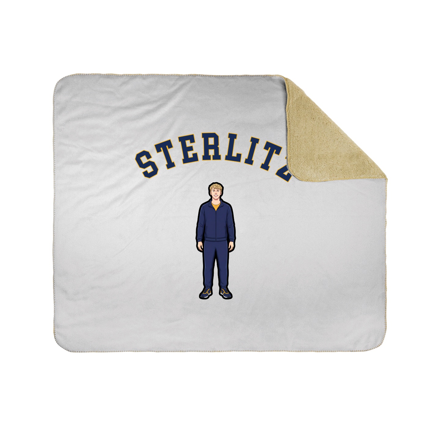 Throw Blanket — Shirsey Arch in White