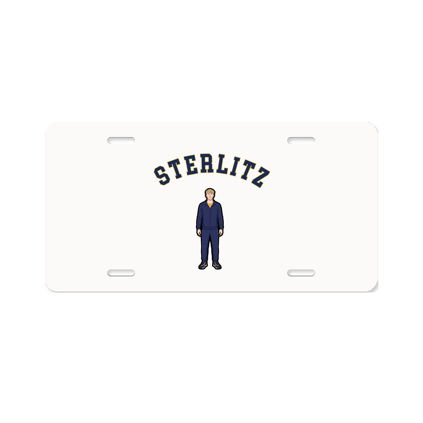 License Plate — Shirsey Arch in Classic