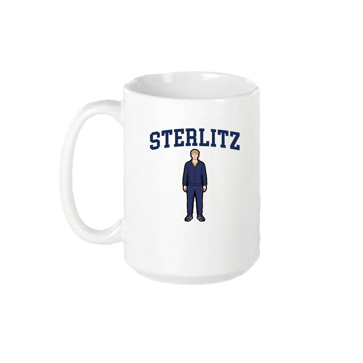 15oz Coffee Mug — Shirsey in White