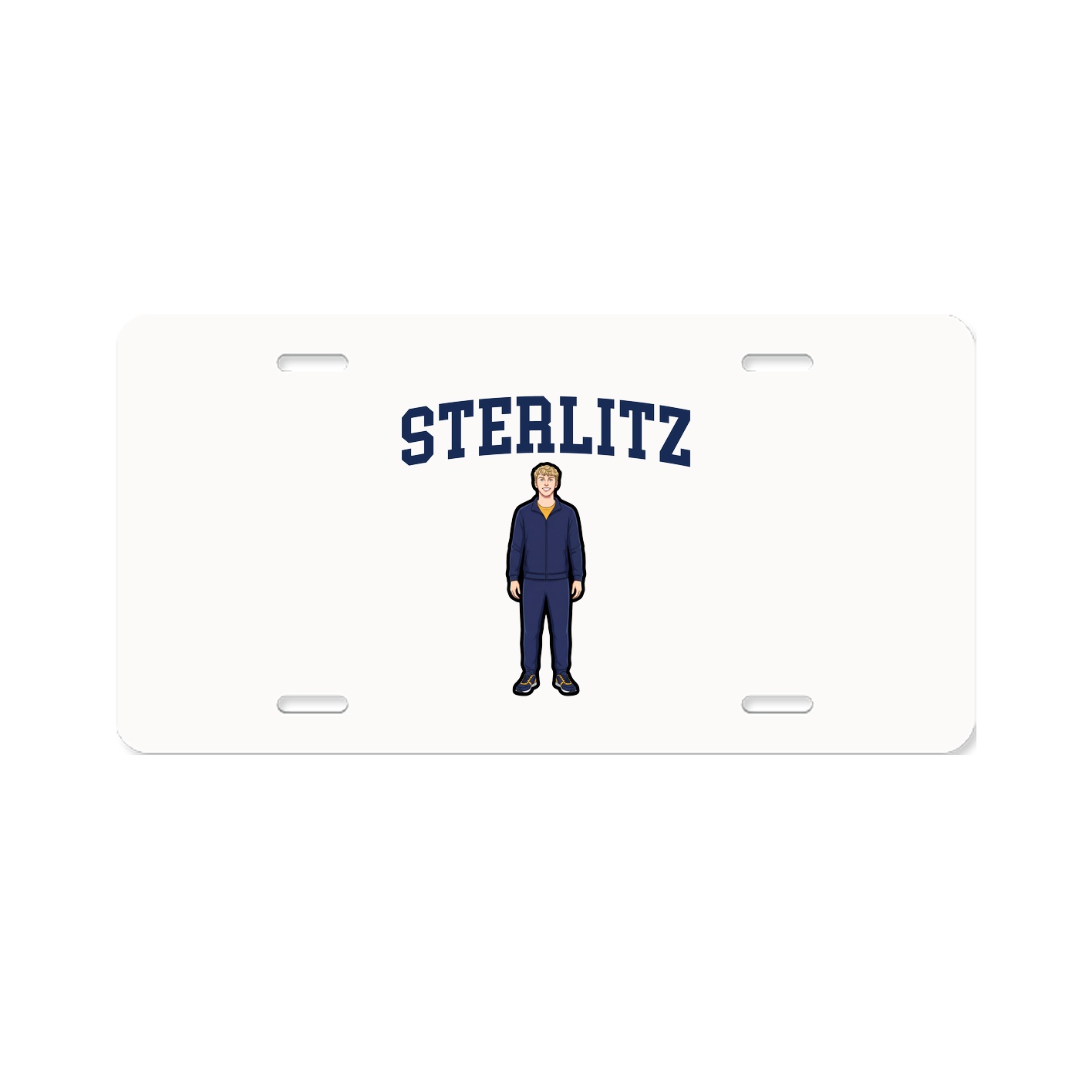 License Plate — Shirsey in Classic