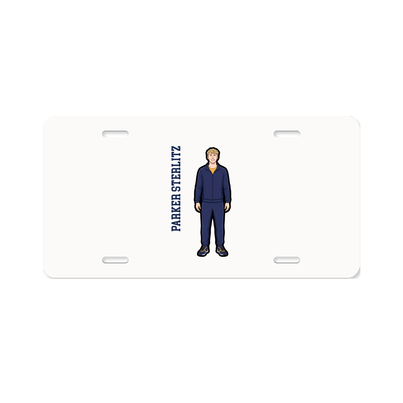 Aluminum License Plate