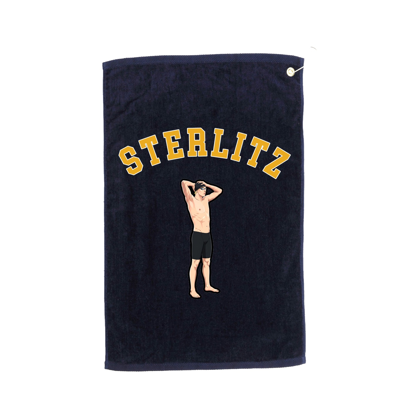 Golf Towel — Shirsey Arch in Navy