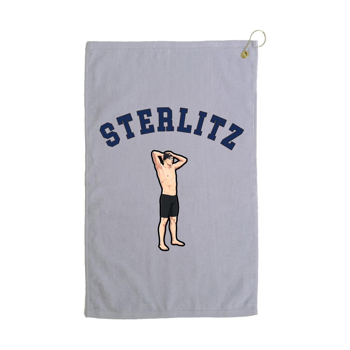 Golf Towel — Shirsey Arch in Grey