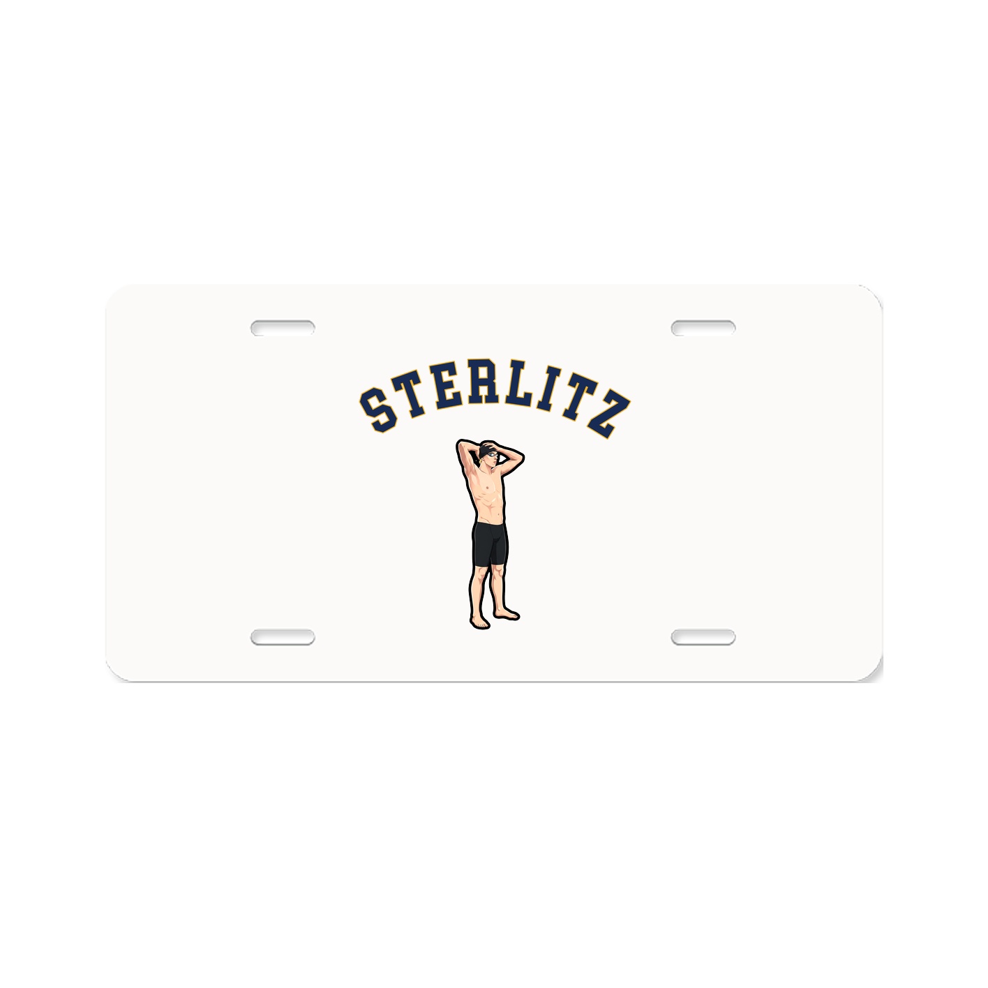 License Plate — Shirsey Arch in Classic